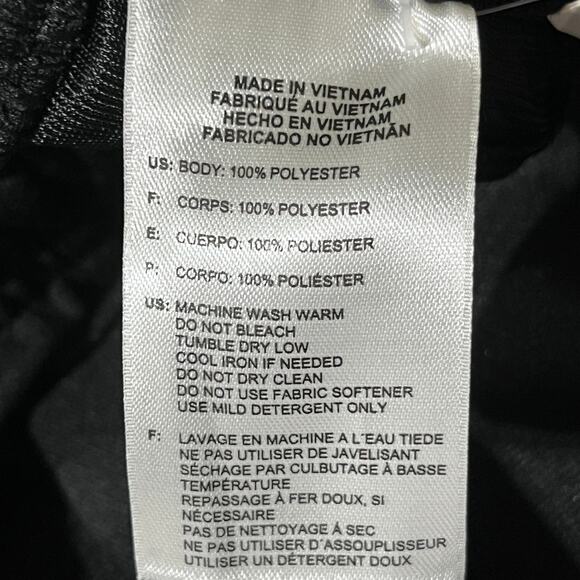 Adidas Black Tapered Track Pants New 2XL - Picture 5 of 5